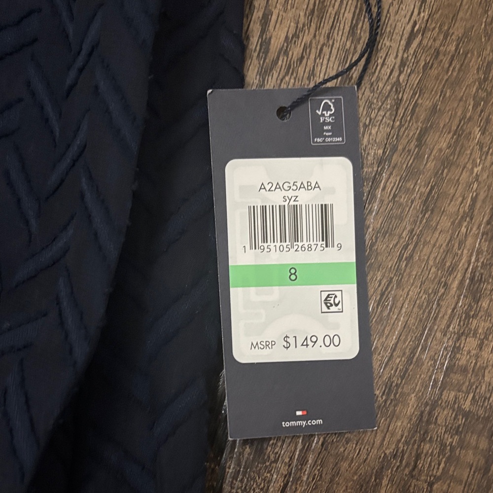 Tommy Hilfiger Black Women's Dress - Picture 2 of 2